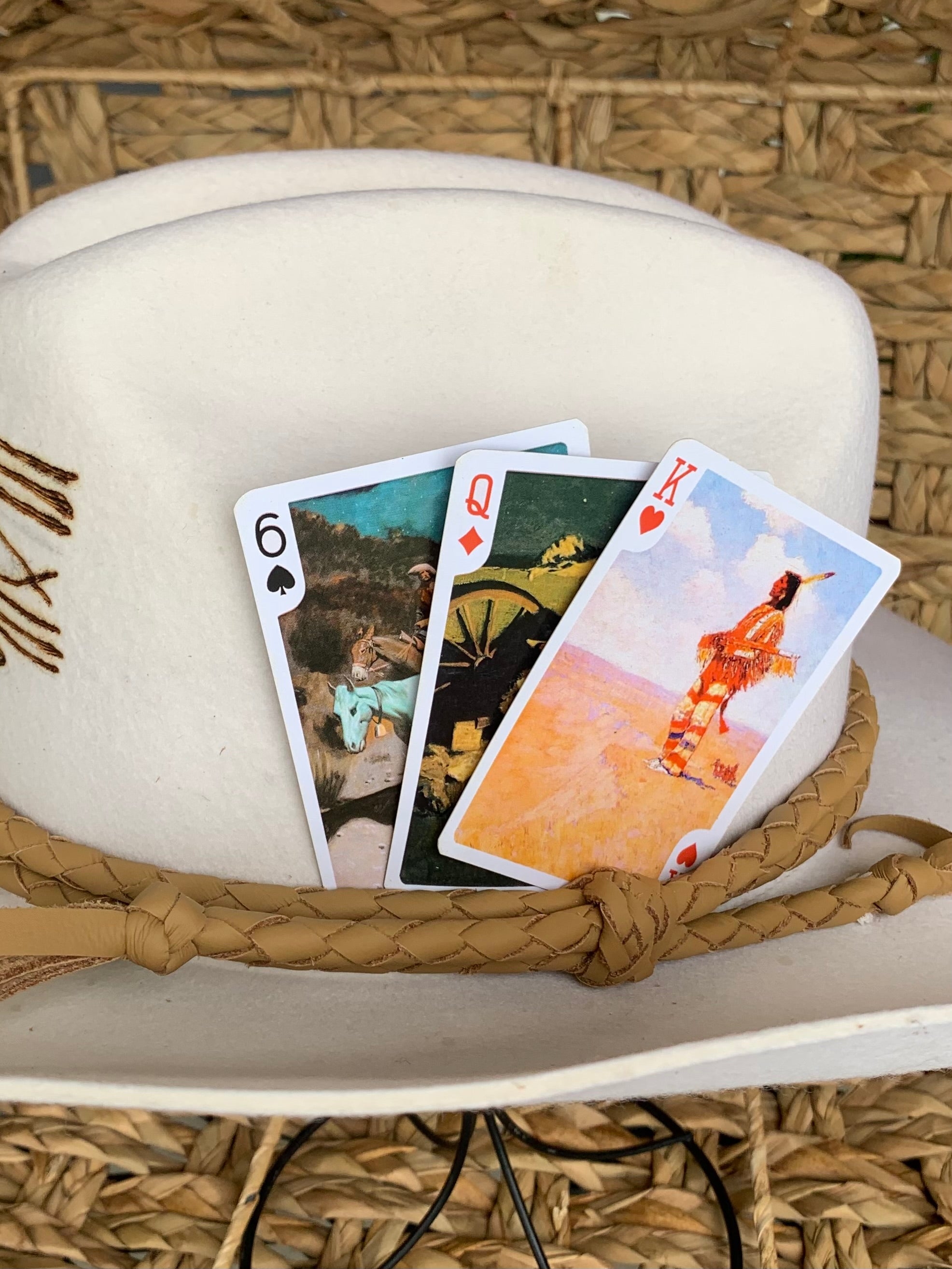 Old Western Accent Cards