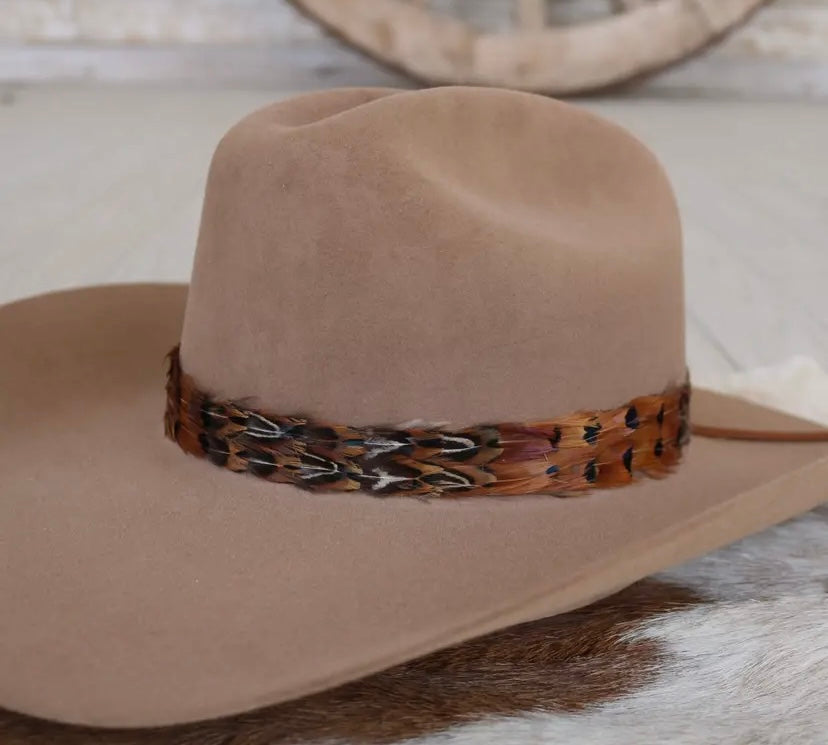 Dark- Western Feather Hat Band