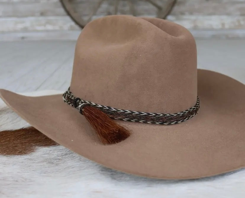 Braided Horse Hair Hat Band