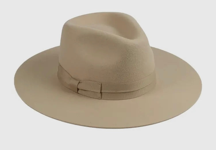 Oatmeal- Wool Rancher Hat